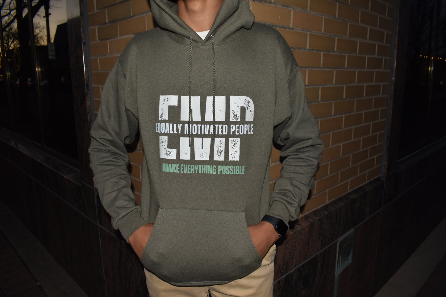 Green Ghost Hoodie