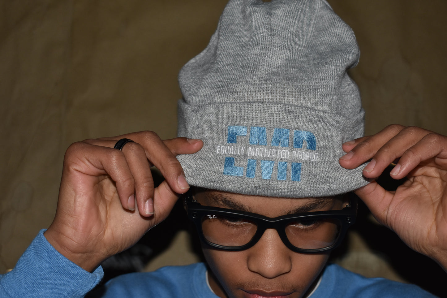 Icy Horizon Beanie (Silk Lined)